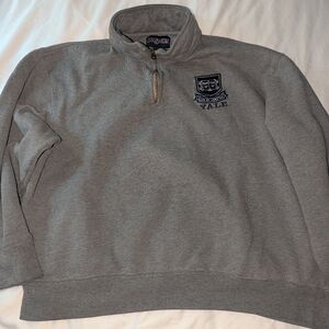 Jansport Women's XXL Gray Yale Long Sleeve 1/4 Zip Sweatshirt